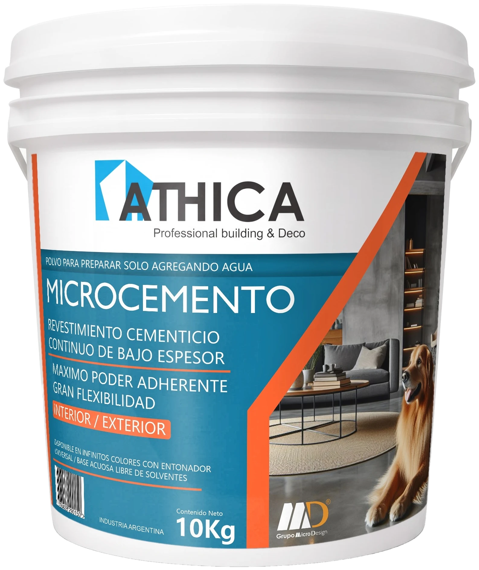 athica microcemento 10kg athica microcemento 10kg
