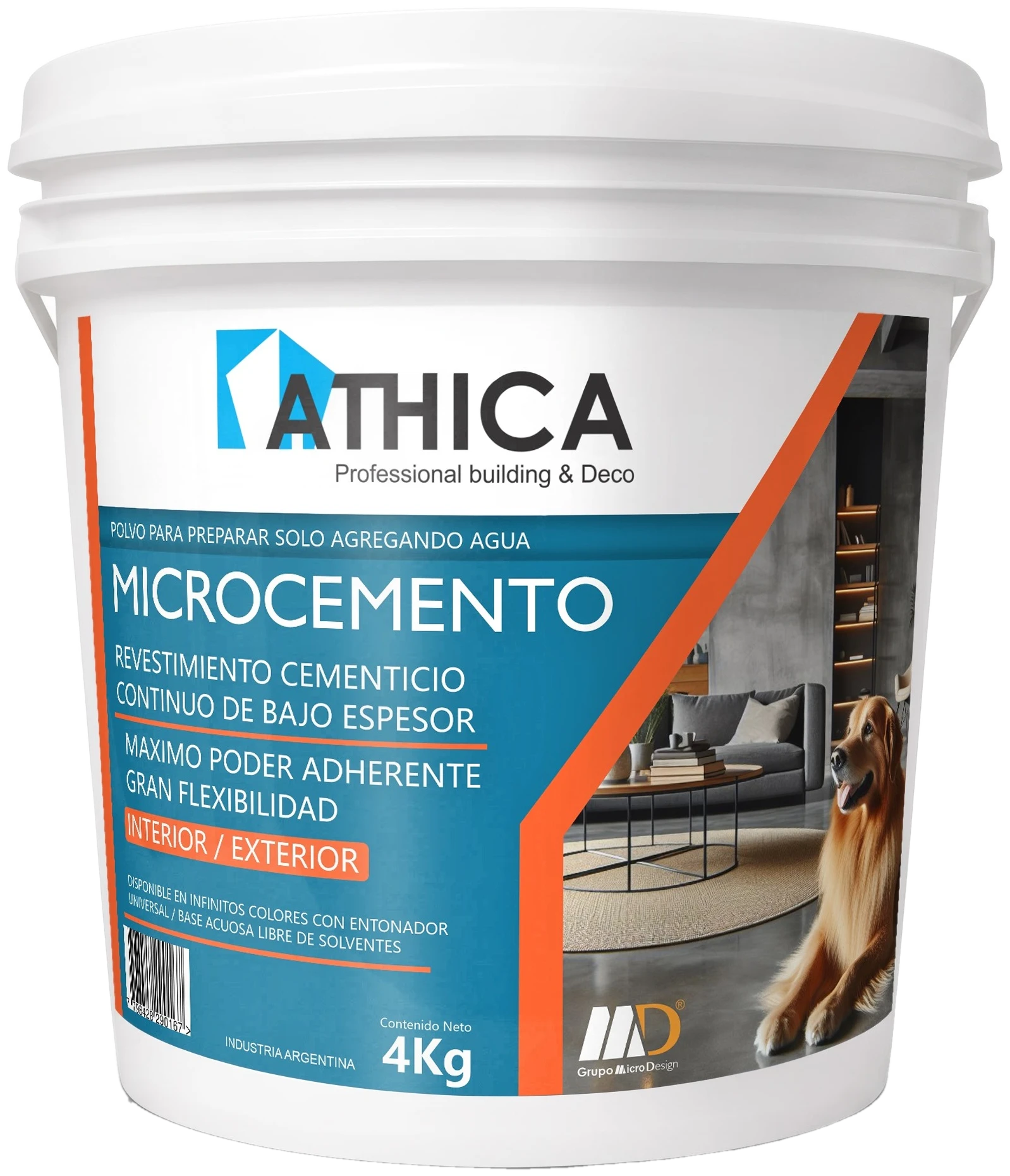athica microcemento 4kg athica microcemento 4kg