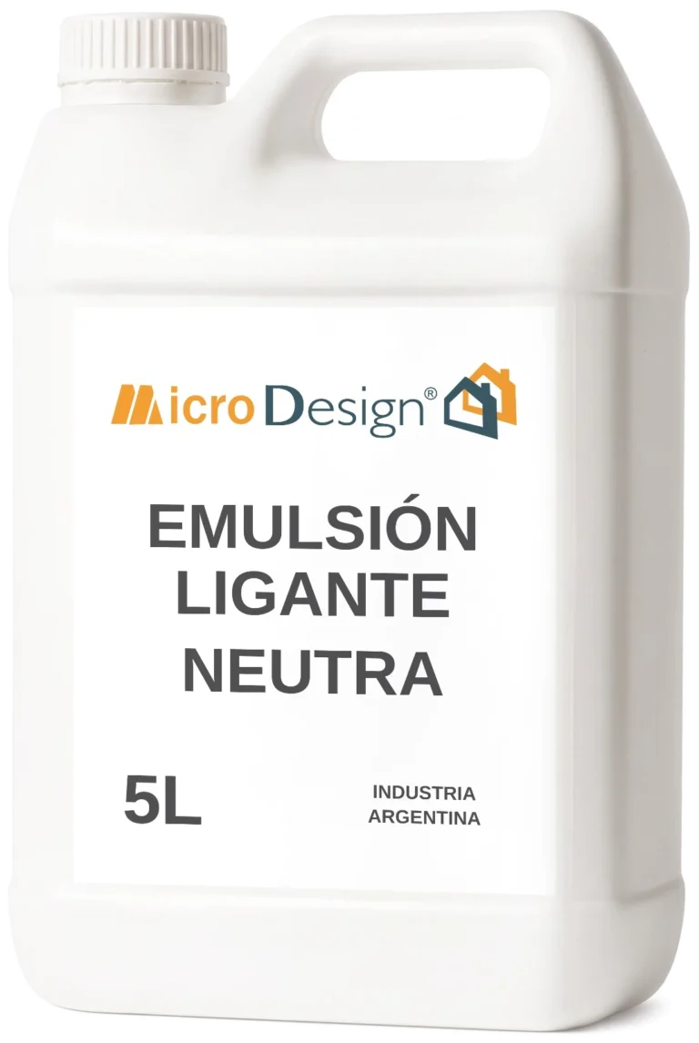 Emulsión Ligante Neutra Microdesign bidón 5 L