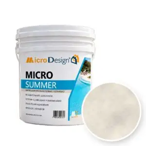 Micro Summer color Maldivas – kit para revestir 10 m² de piscina