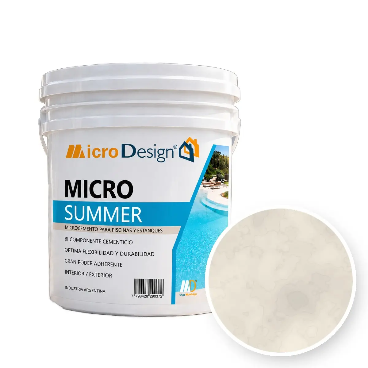 Micro Summer color Maldivas – kit para revestir 10 m² de piscina Micro Summer color Maldivas – kit para revestir 10 m² de piscina